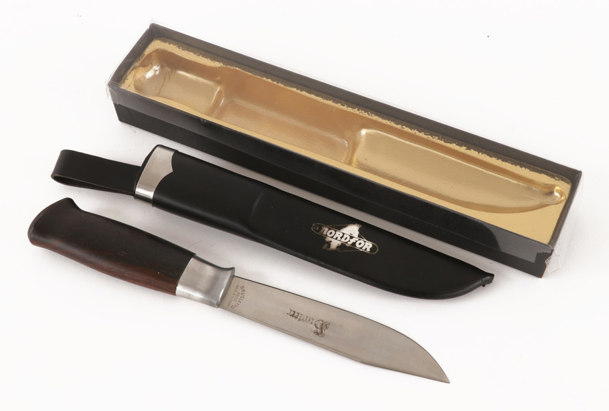 Kniv med slida, "Hunter", Brusletto, Norge