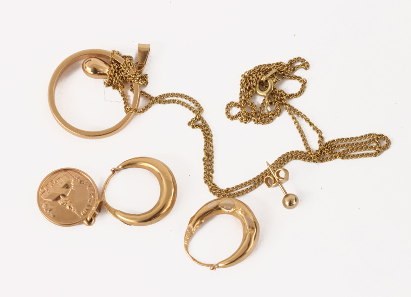 Parti smycken i 18k
