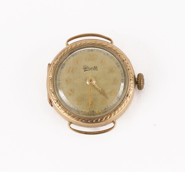 Damarmbandsur i 14k, Drott