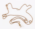 Halsband med hänge, 14k