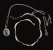 Halsband 3st, silver