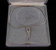 Halsband i 18k vitguld