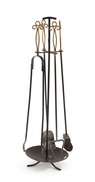 Brasställ med utensilier, 1900-talets slut