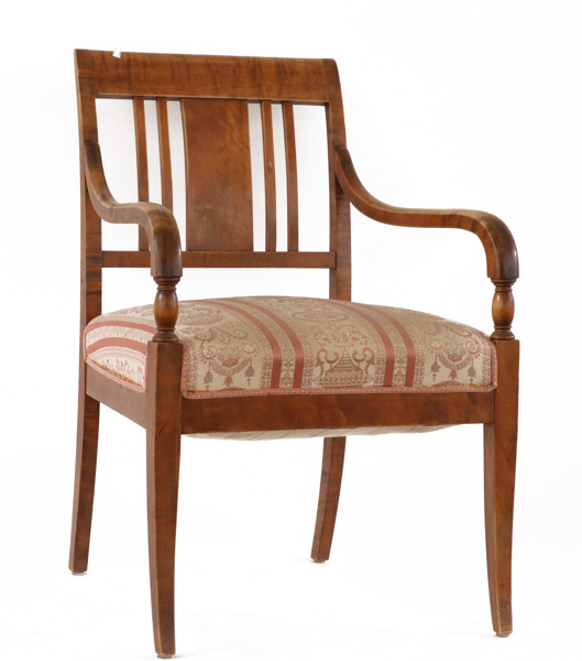 Karmstol, Karl Johan stil, 1800-tal