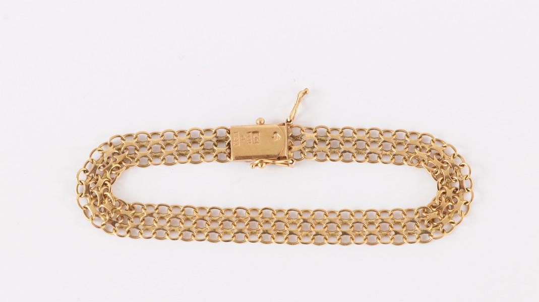 Armband i 18k, 1970