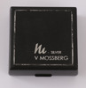 Halsband med hänge, silver, Victor Mossberg, Leksand