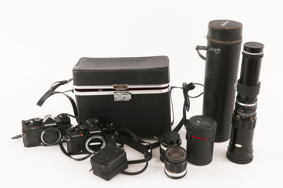 Kameror 2st med tillbehör