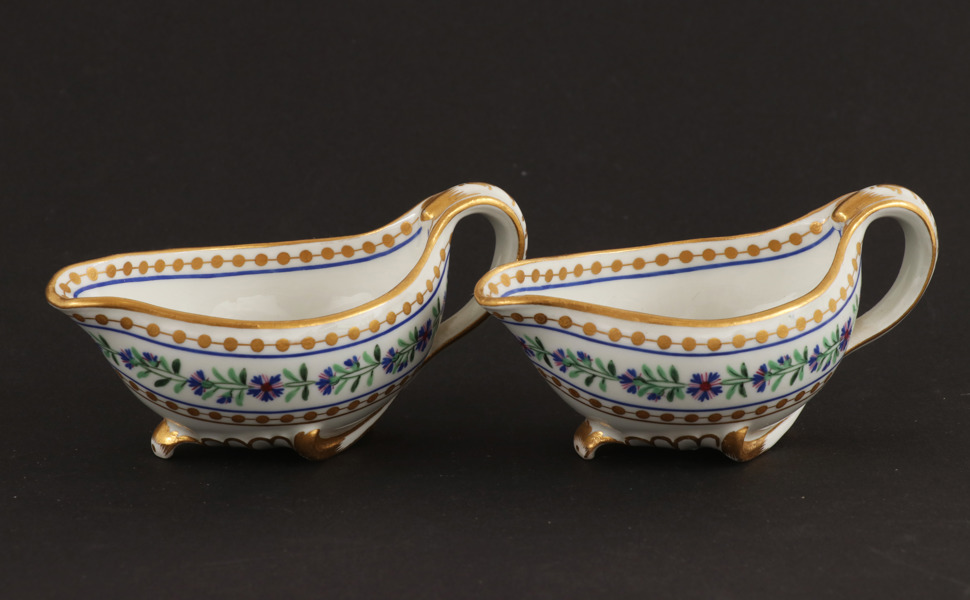 Saltkar ett par, Wien, Österrike, 1800-talets första hälft