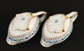 Saltkar ett par, Wien, Österrike, 1800-talets första hälft