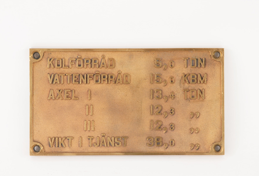 Ångloksskylt, 1900-talets första hälft