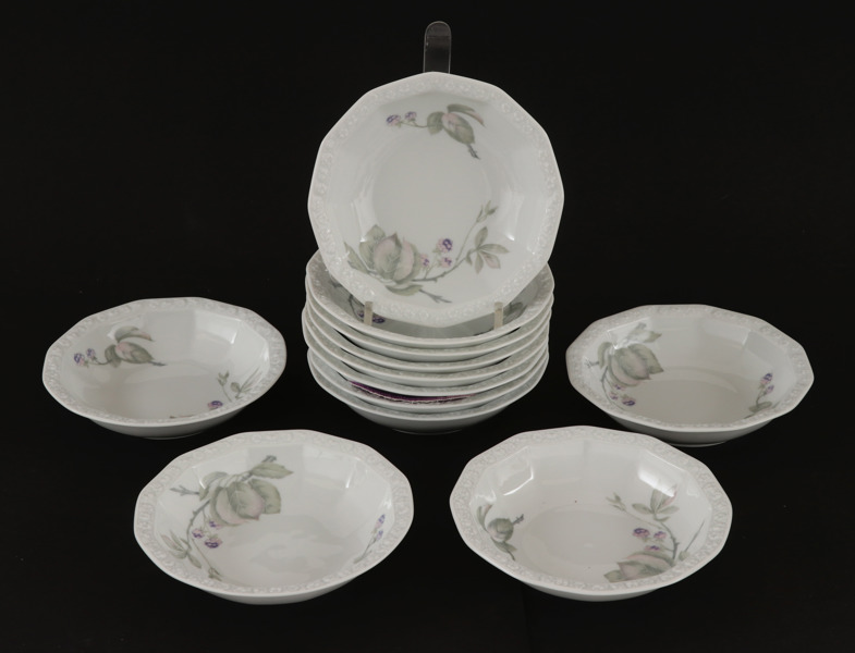 Frukostskålar 12st, "Maria", Rosenthal