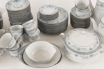 Mat-, te- och kaffeservisdelar, "Blue Hill", Noritake, Japan