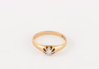 Enstensring i 18k