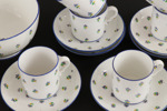 Kaffeservis, 1800-talets första hälft
