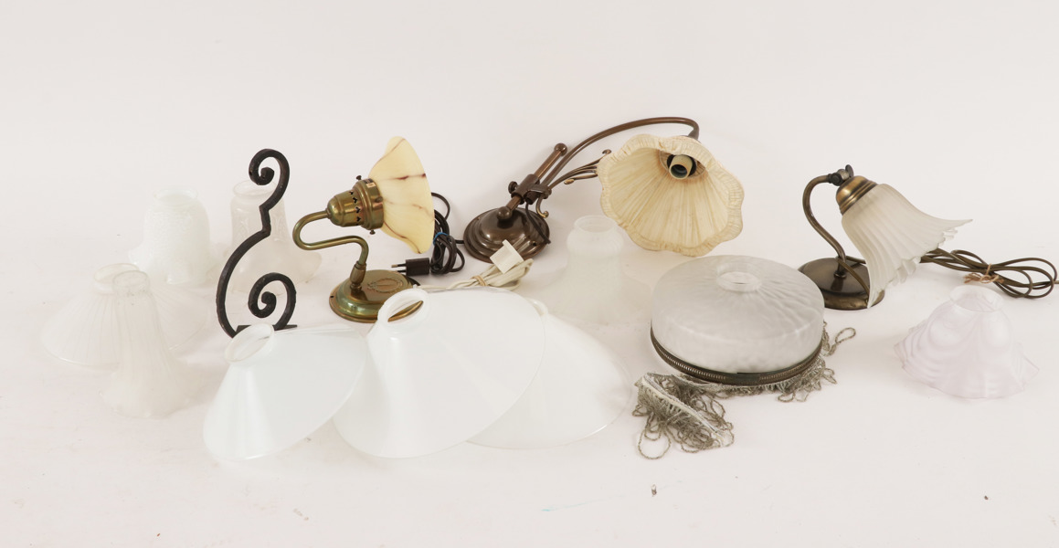 Parti belysningsföremål