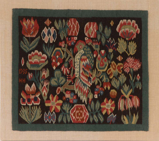 Flamskvävnad, daterad 1935