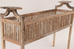 Blombänk, jugend, 1900-talets början