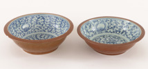 Skålar 2st, Kina, 1800-tal