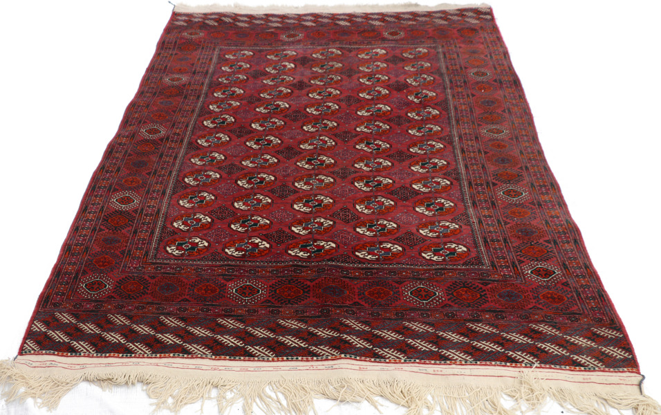 Handknuten matta, orientalisk