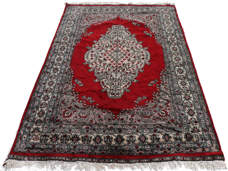 Handknuten matta, orientalisk
