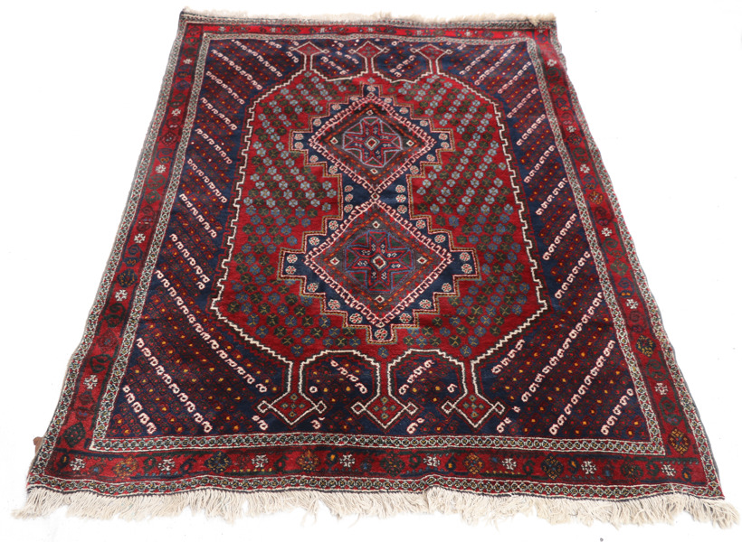 Handknuten matta, orientalisk