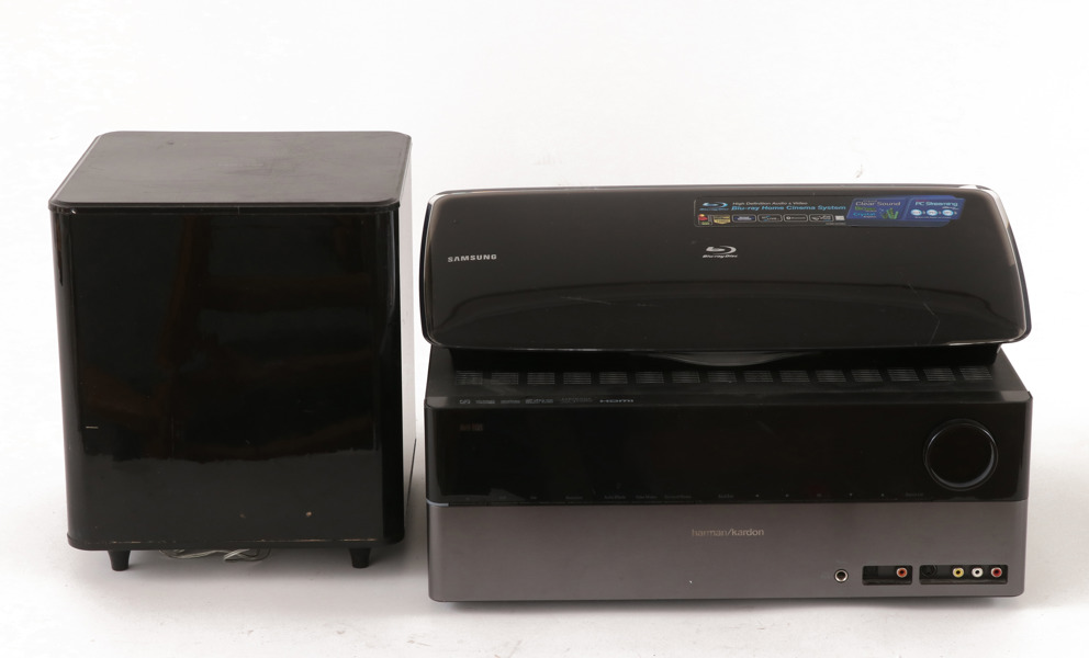 Ljudanläggning 3 delar