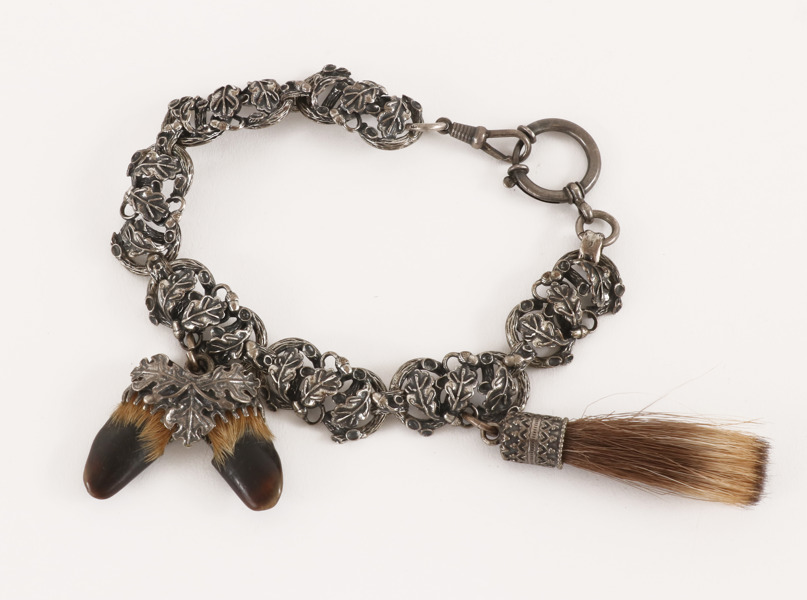Fickurskedja i silver, 1900-talets början
