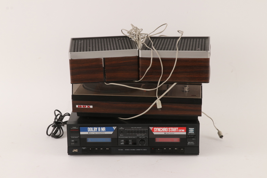 Ljudanläggning 4 delar