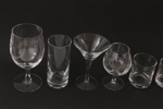 Glasservisdelar, "Chateau", Bertil Vallien för Kosta Boda