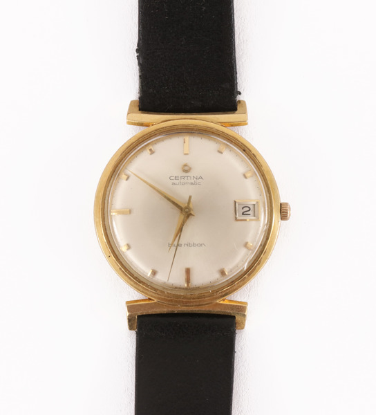 Herrambandsur i 18k, Certina, Blue Ribbon