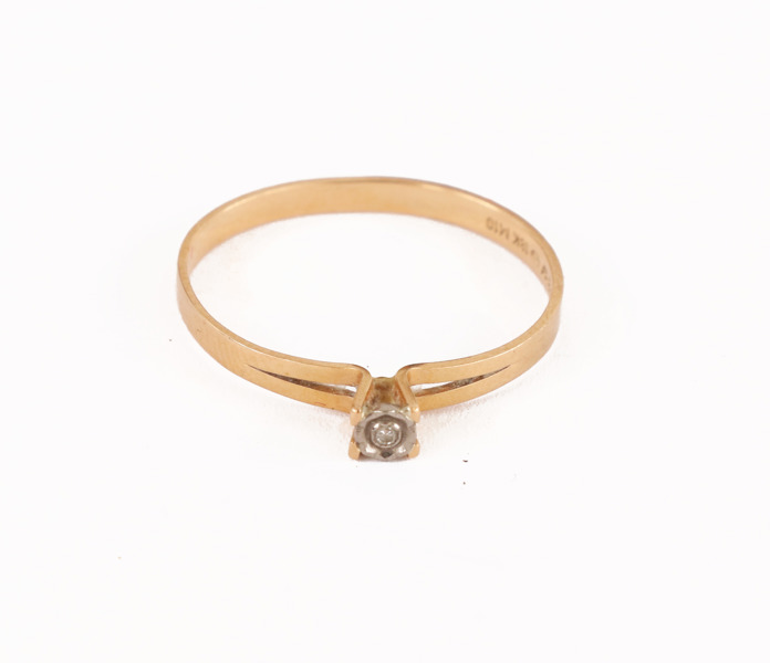 Enstensring i 18k