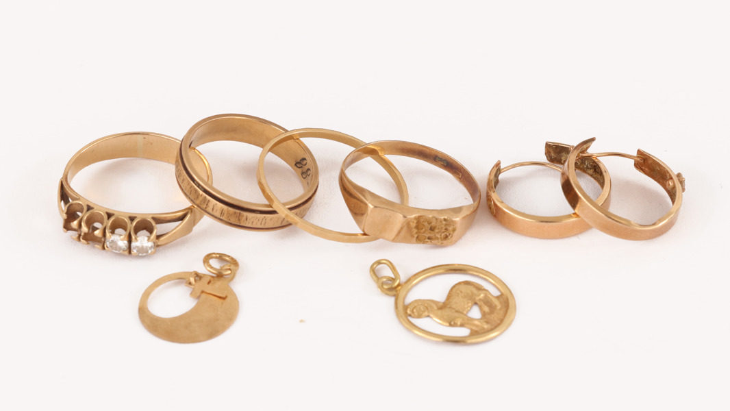 Parti smycken i 18k