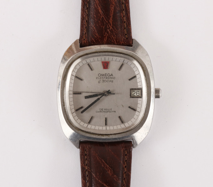 Herrarmbandsur, Omega, Electronic f300hz, De Ville