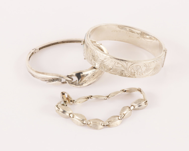 Armband 3st, silver