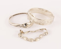 Armband 3st, silver