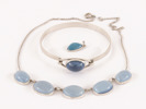 Silversmycken 3 delar, bl.a. Victor Jansson