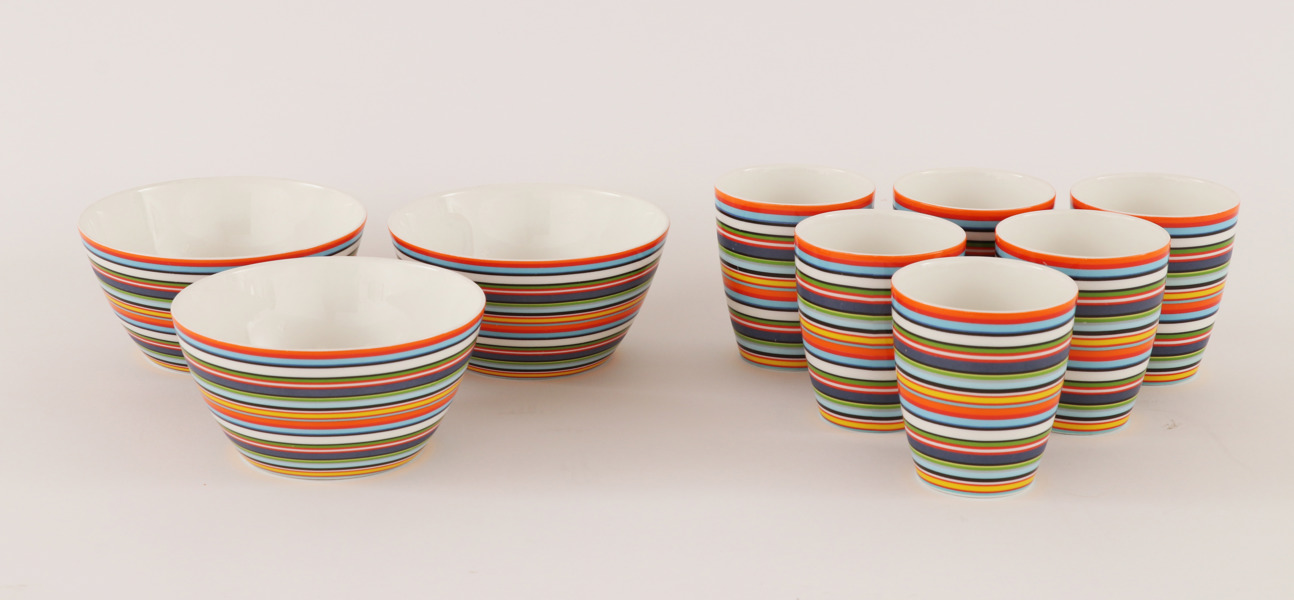 Servisdelar 9st, "Origo", Iittala