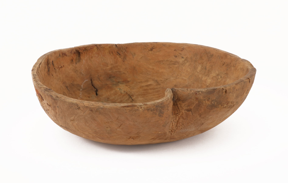 Knotskål, allmoge, 1800-tal