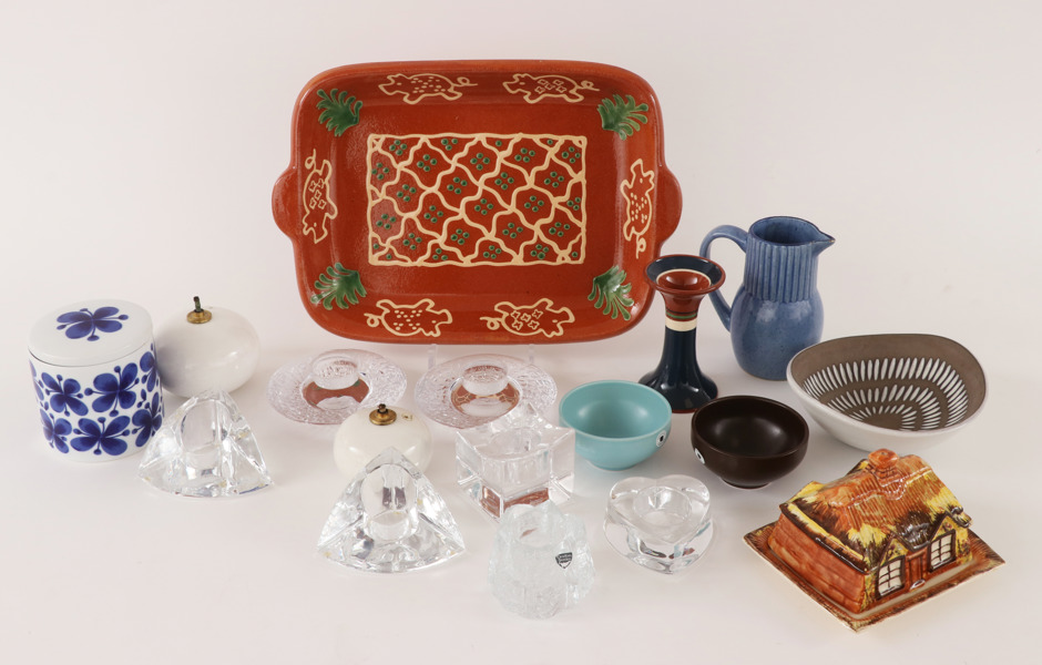 Parti glas och keramik