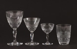 Glasservisdelar, "Rio", Edward Hald för Orrefors