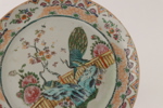 Tallrikar ett par, Kina, Qianlong, 1700-tal
