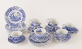 Teservisdelar, Spode, England