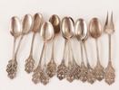Silver 13 delar, "Wiking Rose", Norge