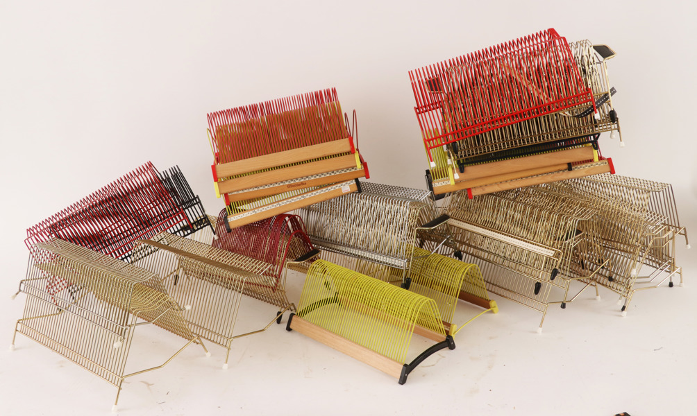 Stort parti skivställ, 1900-talets andra hälft