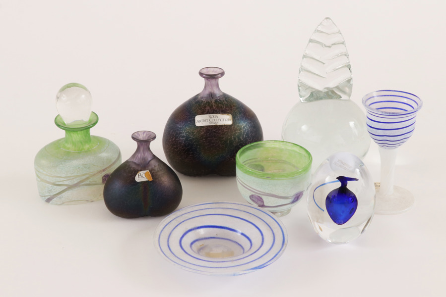 Konstglas 8 delar
