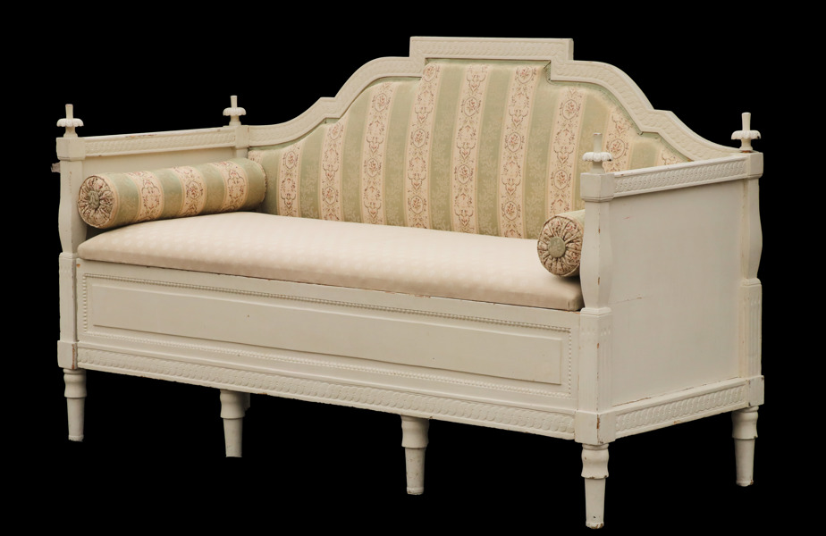 Utdragssäng, gustaviansk, 1800-tal