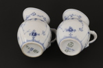 Mjölkkannor ett par, "Musselmalet", Royal Copenhagen, Danmark