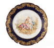 Tallrik, Poitevin, Sèvres, 1800-tal