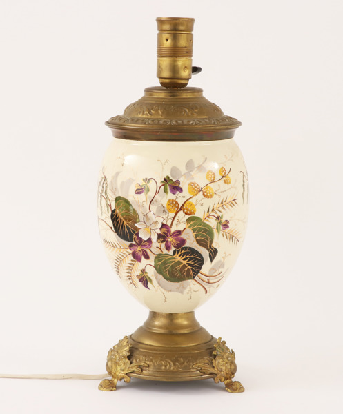 Bordslampa, omkring år 1900