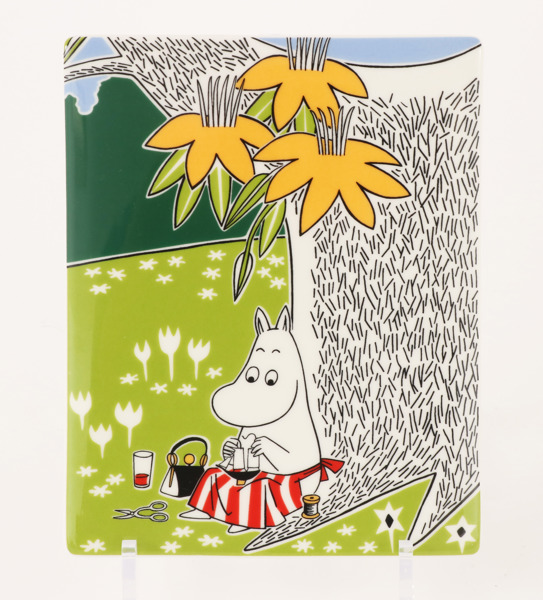 Plakett, "Mumin", Arabia, märkt 2014